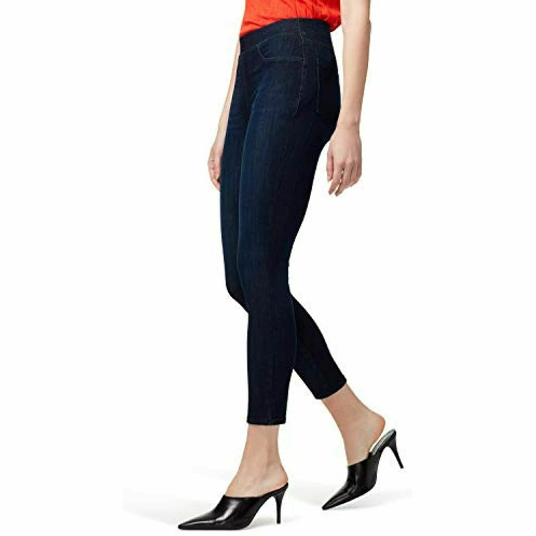 Sanctuary Women's Navy Blue Uplift Built In Shaper Tech Ankle Leggings Size 24