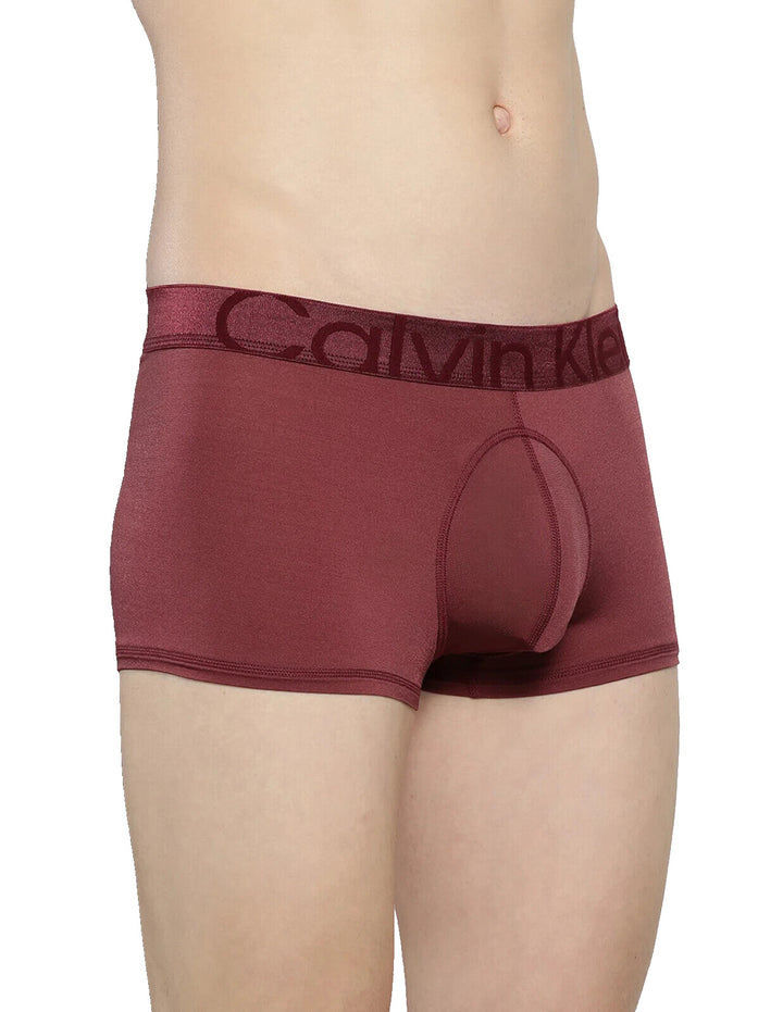 Calvin Klein Men's Wine Red Contoured Pouch Future Shift Trunk Underwear Size XL