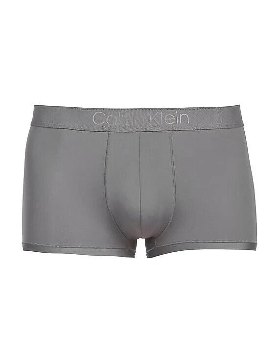 Calvin Klein Men's Gray Stretch Classic Boxer Brief Underwear Size Small