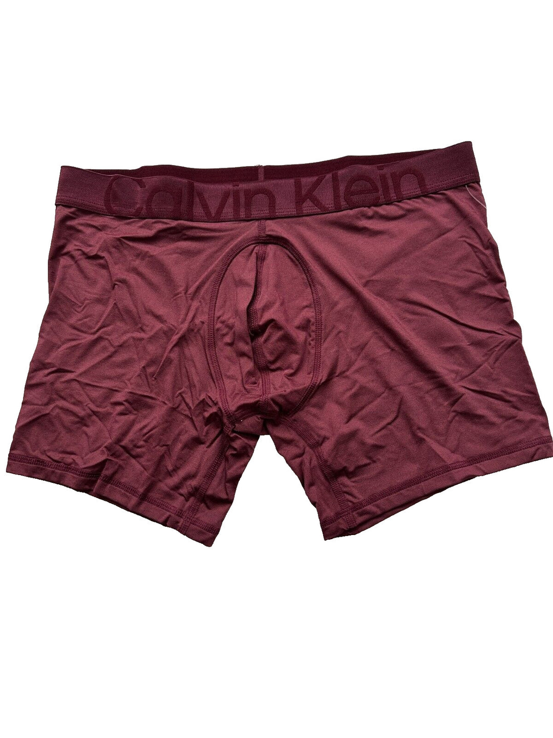 Calvin Klein Men's Wine Red Contoured Pouch Future Shift Trunk Underwear Size S