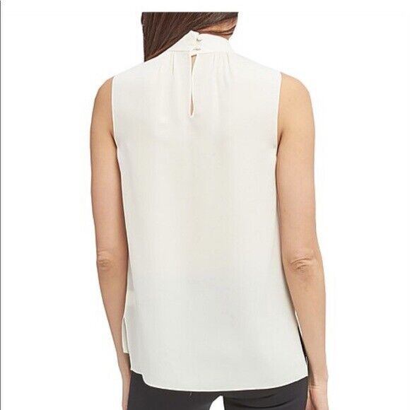 Theory Women's Silk Shell Top Ivory P