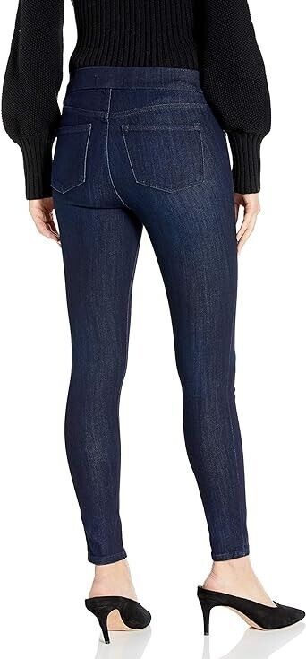 Sanctuary Womens Blue Regular Fit Dark Wash Pull-On Legging Ankle Jeans Size 24