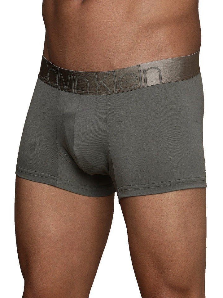 Calvin Klein Men's Gray Stretch Classic Boxer Brief Underwear Size Large