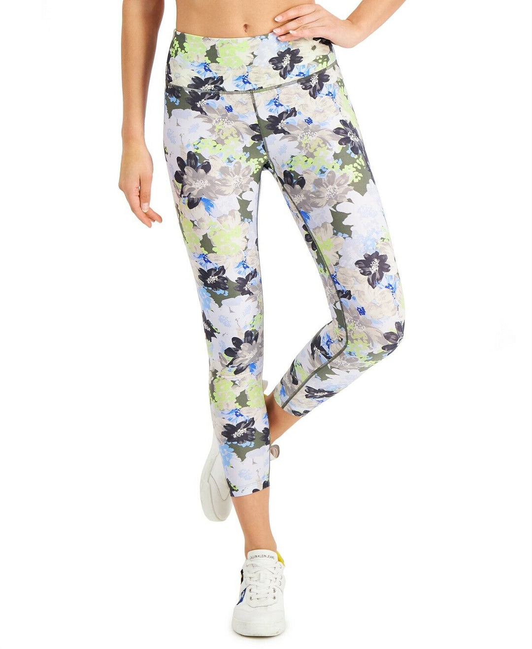 Calvin Klein Performance Printed High-Waist Leggings Multicolor XS