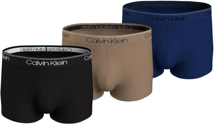 Calvin Klein Cotton Stretch Wicking Technology Classic Boxer Brief Size M 3 Pack