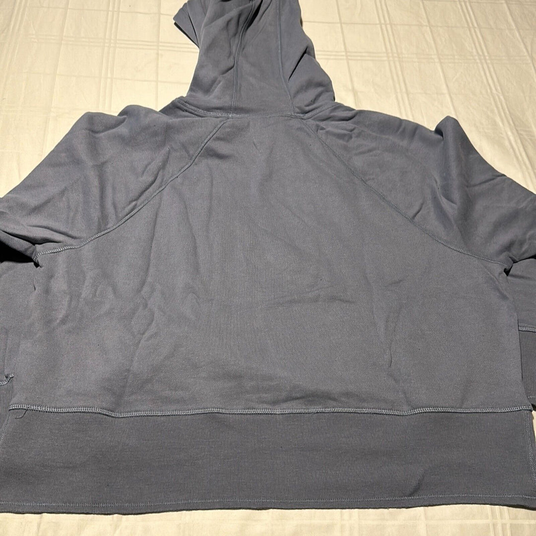 Calvin Klein Performance Women's Gray Fleece Fitness Pullover Hoodie Size XL