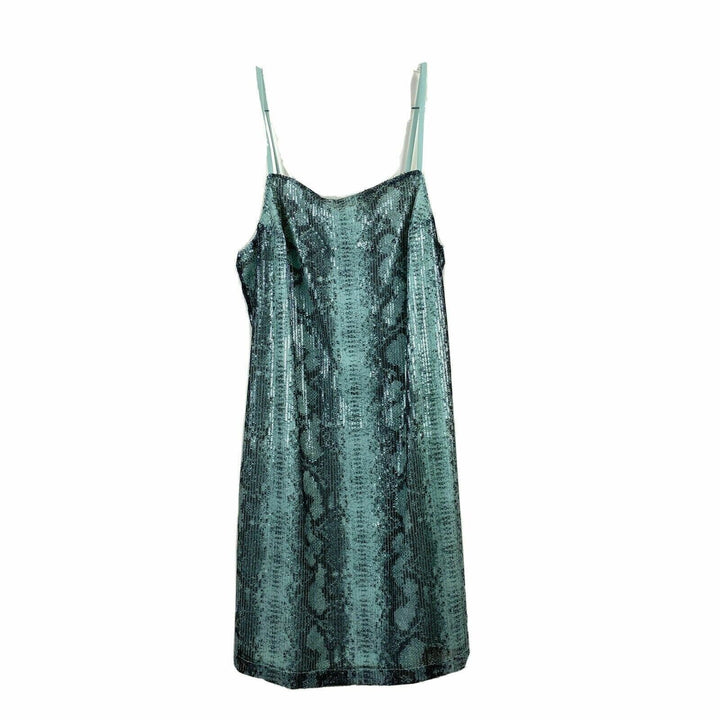 T.D.C. Topson Contemporary Women's Slip Dress Python Snake Print XS