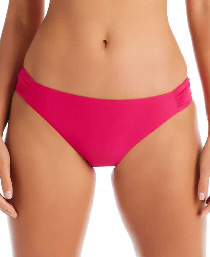 Bar III Women's Paradise Pink Core Solid Hipster Bikini Bottom Size X-Small