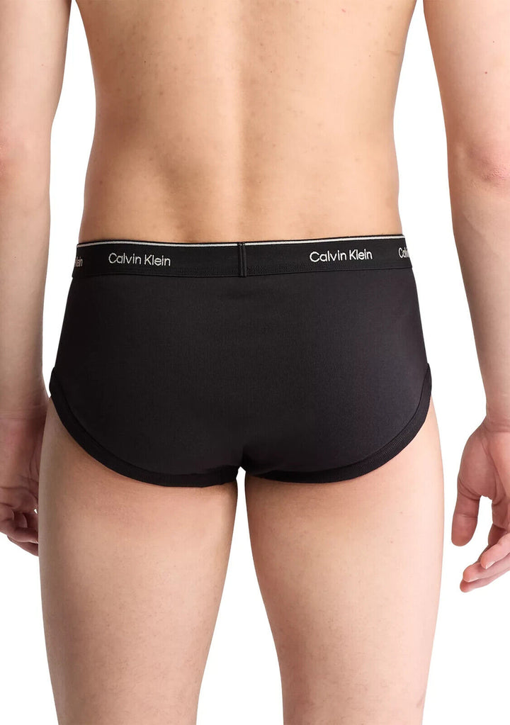 Calvin Klein Men's Black Cotton Stretch 3 Pack Low Rise Trunk Brief Size X-Large