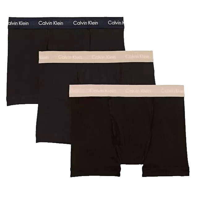 Calvin Klein Cotton Stretch Wicking Technology Classic Boxer Brief Size S 3 Pack