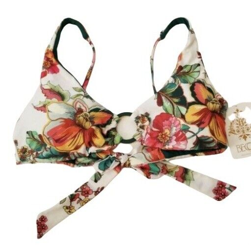 Becca Emma Printed Ring Bikini Top MulticolorSmall