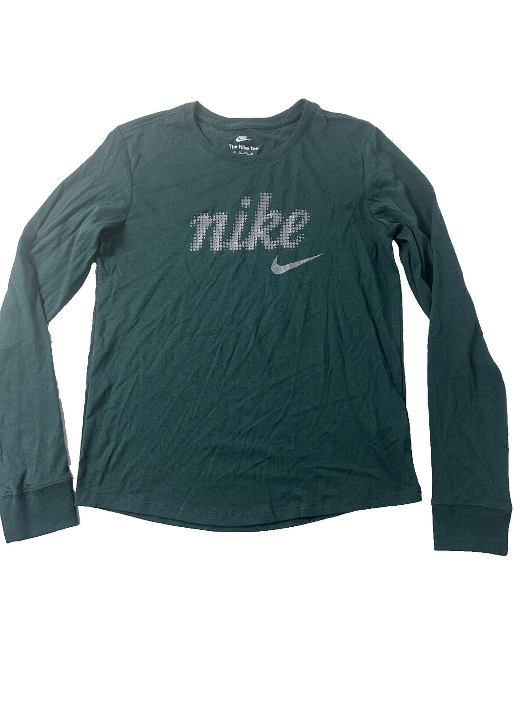 The Nike Women's Deep Jungle Long Sleeve Sportswear Pullover T-Shirt Size XS