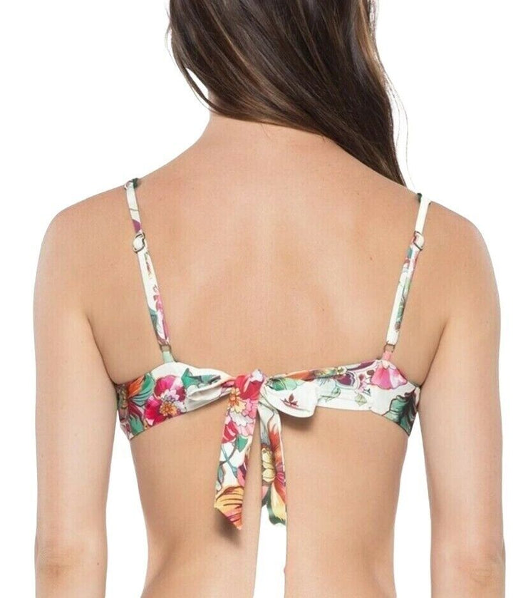 Becca Emma Printed Ring Bikini Top MulticolorSmall