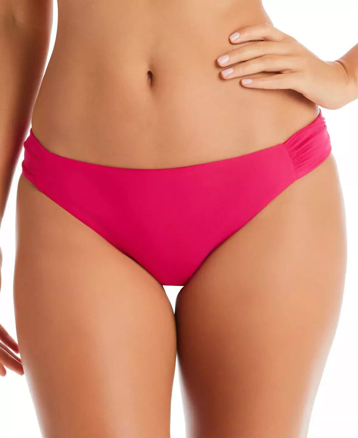 Bar III Women's Paradise Pink Core Solid Hipster Bikini Bottom Size X-Small